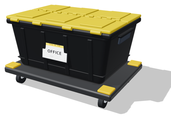 Extra 4-wheel dolly