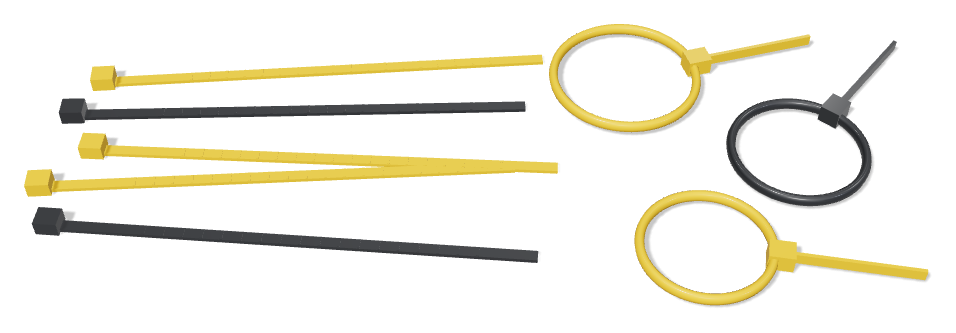 Zip-tie seals (50)